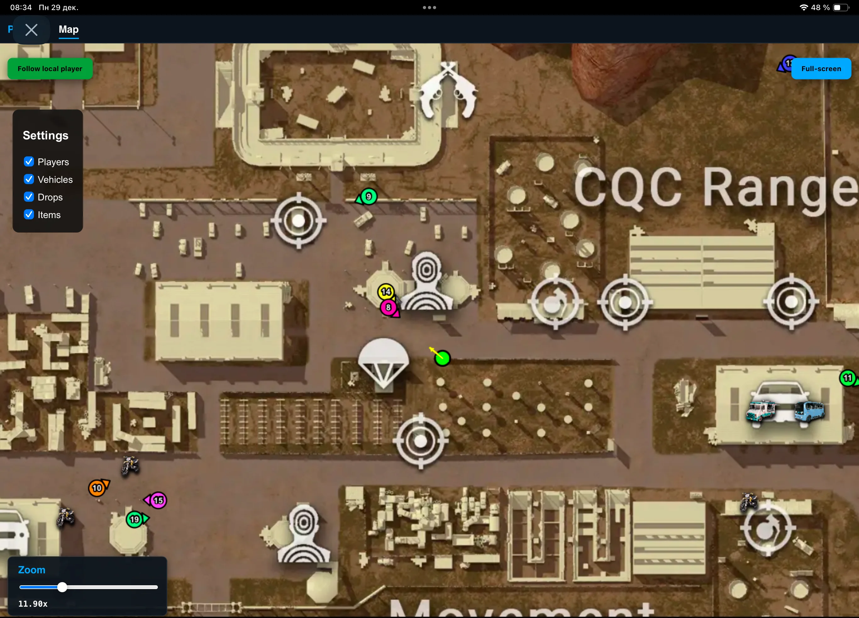 Arcane PUBG Radar screenshot 2