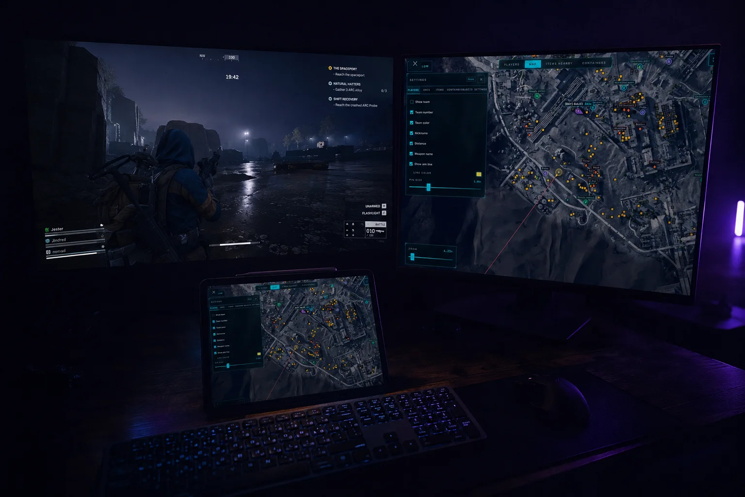 Arcane Arc Raiders Map Radar screenshot 1