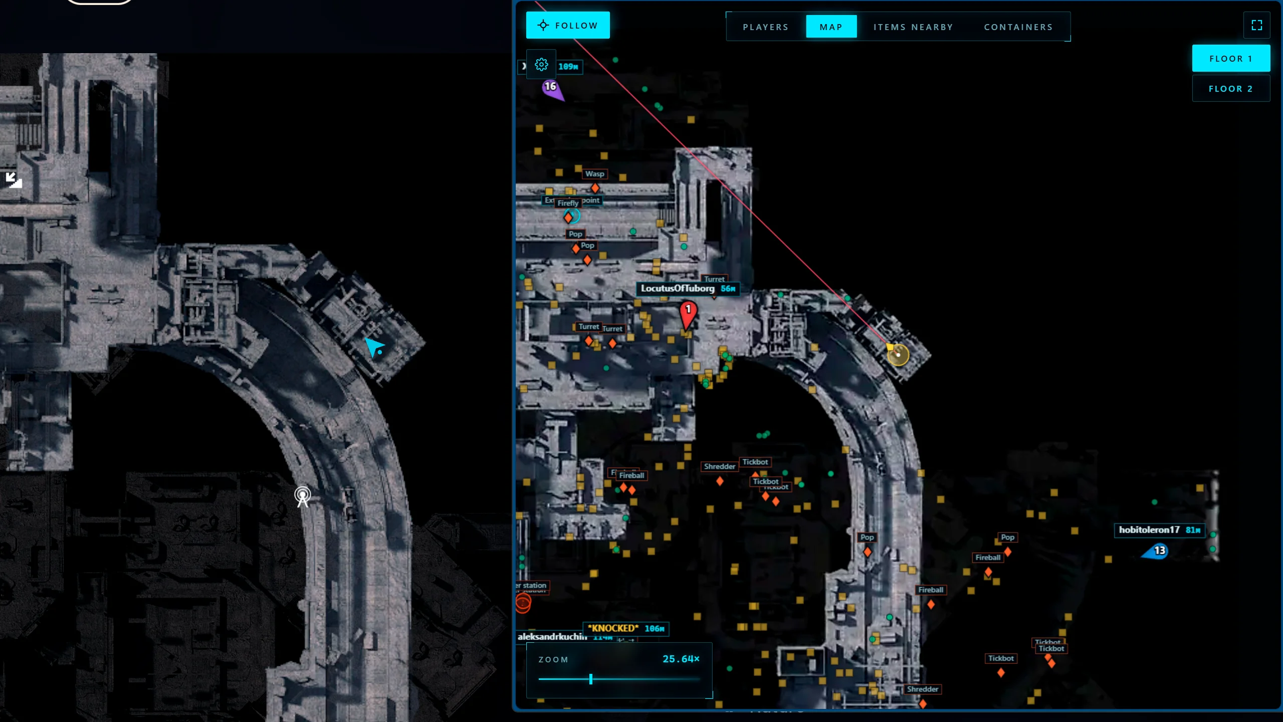 Arcane Arc Raiders Map Radar screenshot 3