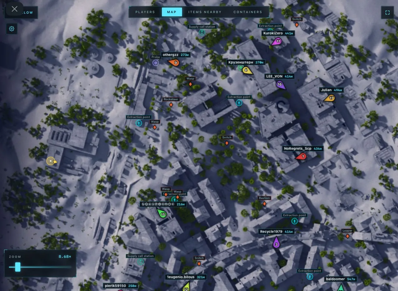 Arcane Arc Raiders Map Radar screenshot 6